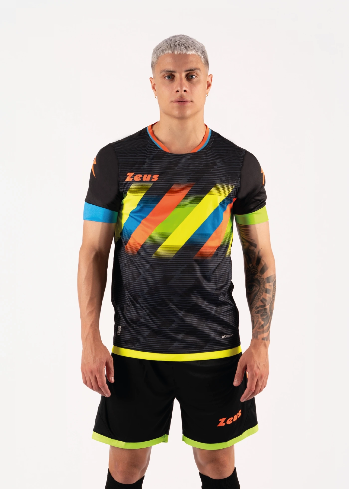 NERO/ARANCIO FLUO